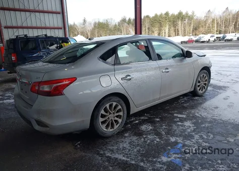 2018 Nissan Sentra Sv from USA, damaged, VIN 3N1AB7AP9JY267313
